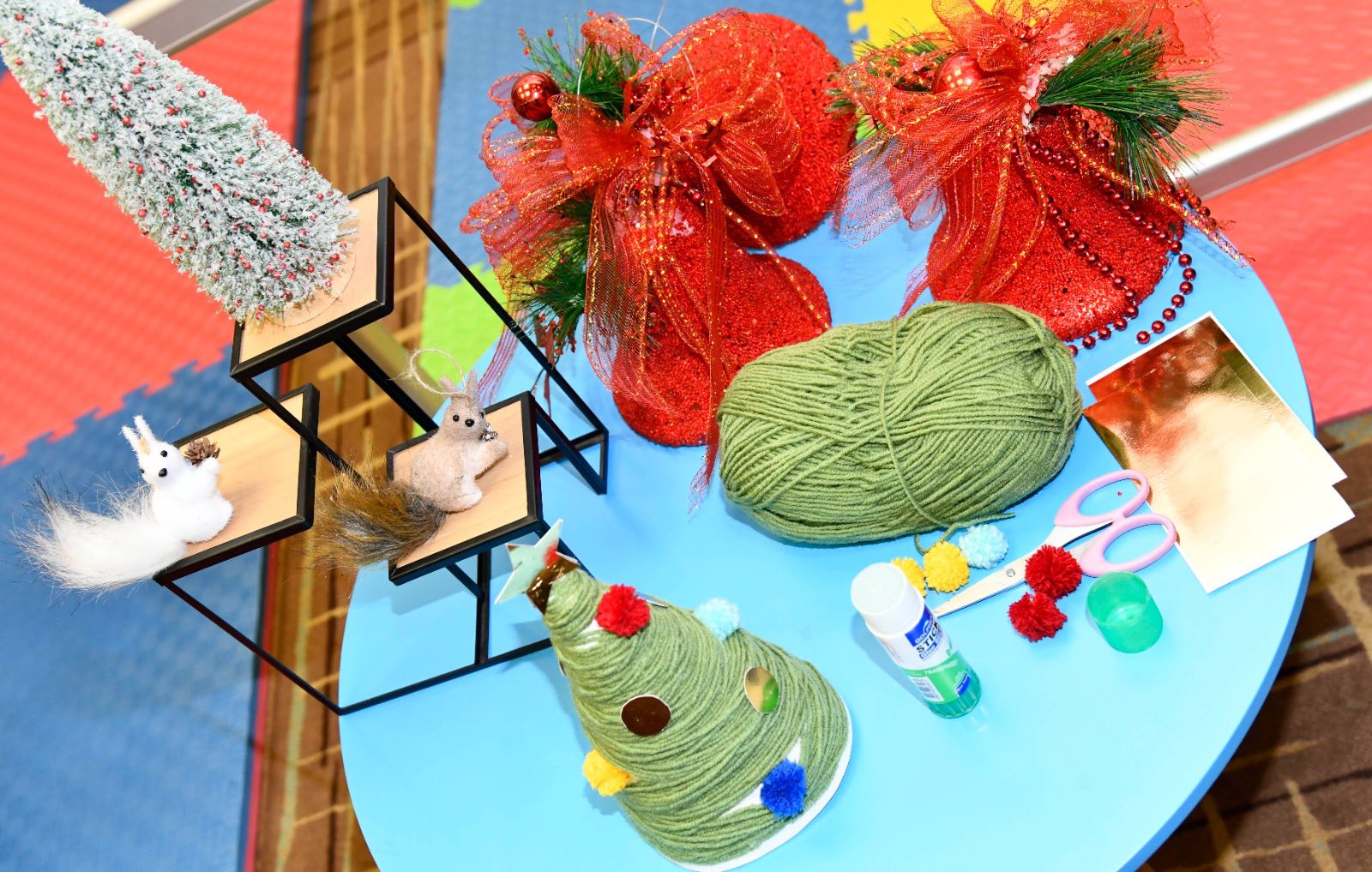 Мастер-класс подарил детям новогоднее настроение