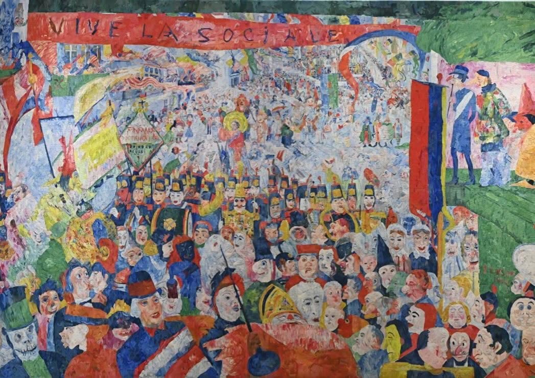 «Джеймс Энсор: қиял мен шынайылық арасында» көрмесі 