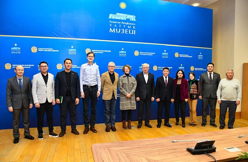 Саксония музейінің өкілдері Ұлттық музейге іссапармен келді